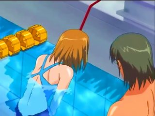 ALPHAPORNO @ He Takes His Hentai Slave To The Pool
