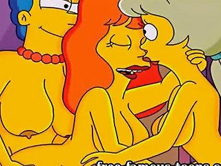 SPANKWIRE @ Famous Lesbians At Free Famous Toons